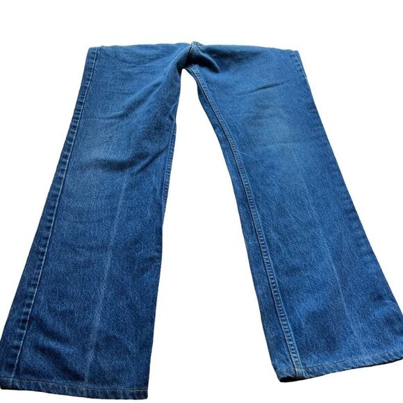 Levi's orange tab no tags,  blue high rise boot jeans in excellent condition - Picture 3 of 7